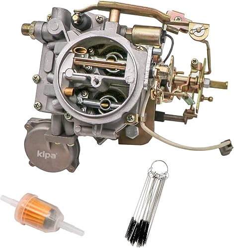 KIPA Carburador para motores Land Cruiser 1969-1987 2F 4230CC FJ40, reemplaza el número OE 21100-61012, 21100-61050, 201055772420, con kit de