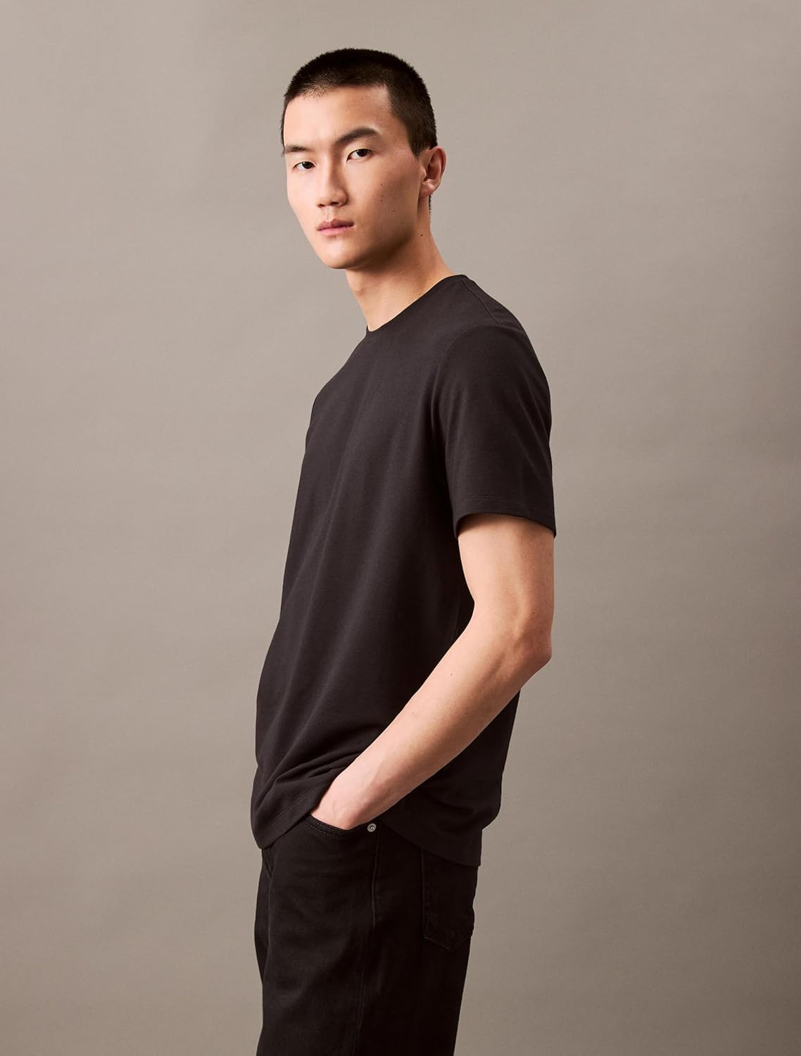 Calvin Klein Mens Move Tech Pique T-Shirt - Image 4