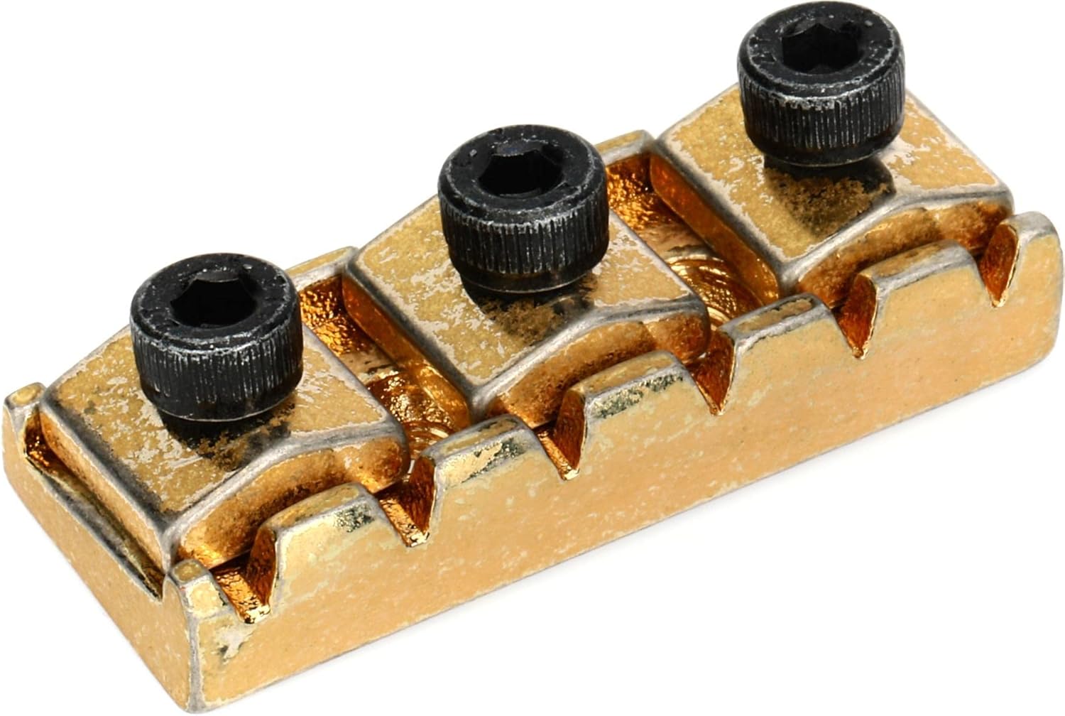 Floyd Rose FR1NR2GR 1000 Series/Special R2 Locking Nut - 41.3mm Width, Relic Gold