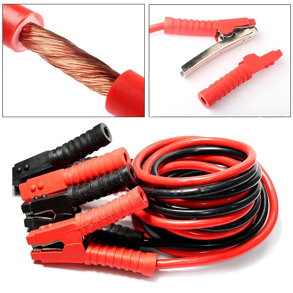 Câbles Démarrage 800A 10mm² 2,5m - Professionnels Pour Voitures, Camions, Motos