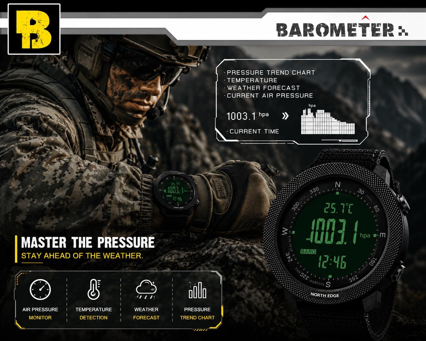 Barometer Function Display
