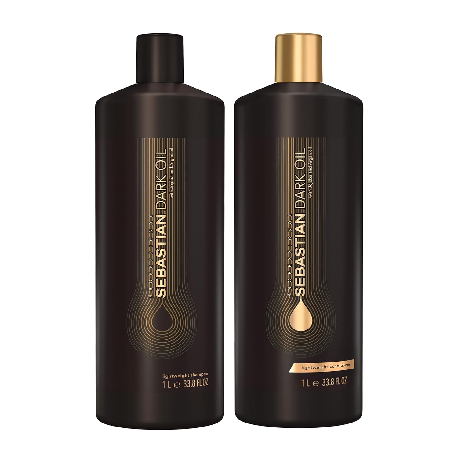 Sebastian Dark Oil Lightweight Shampoo with Jojoba & Argan