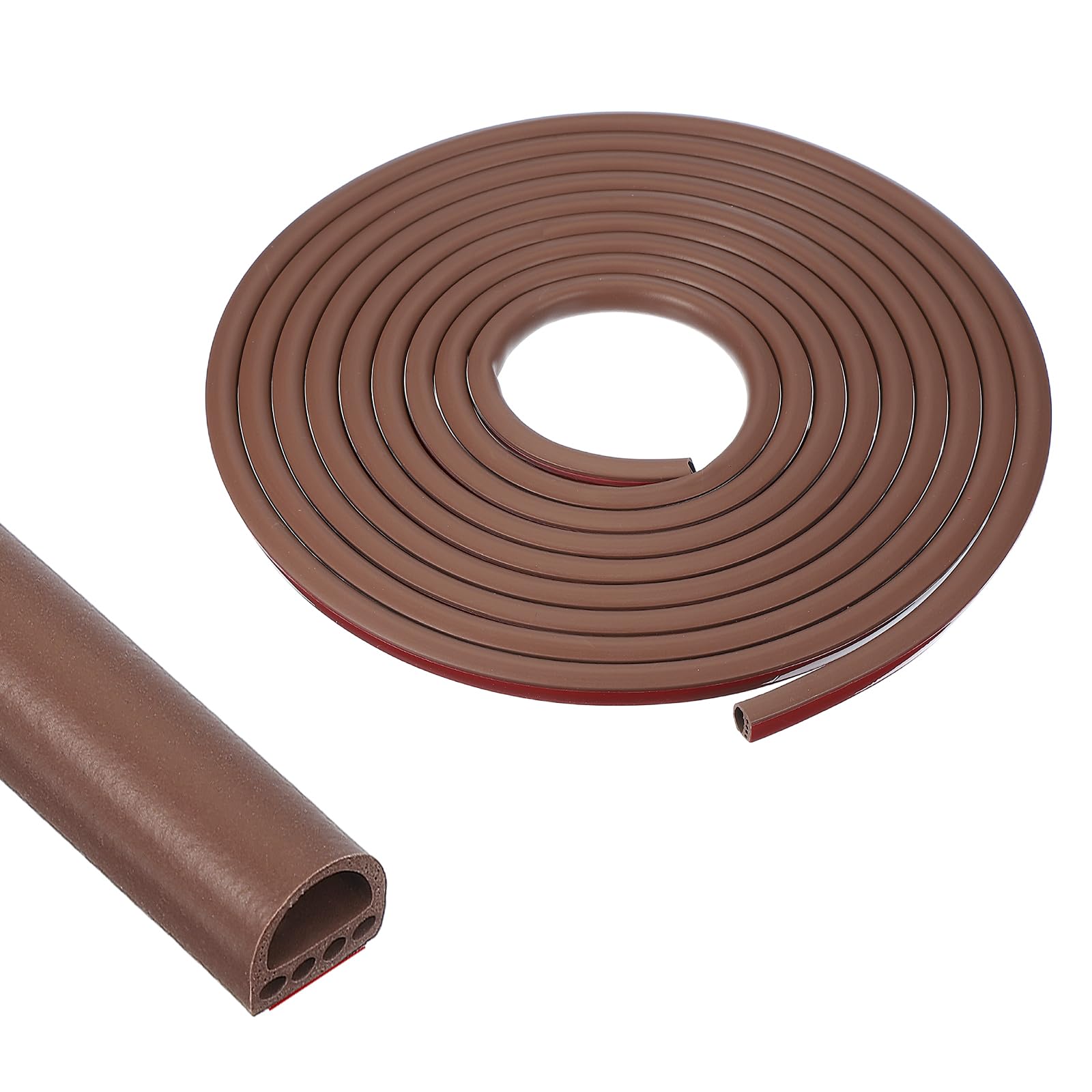 Joint d'étanchéité en silicone isolant thermique marron de 8-11 mm anti courant d'air