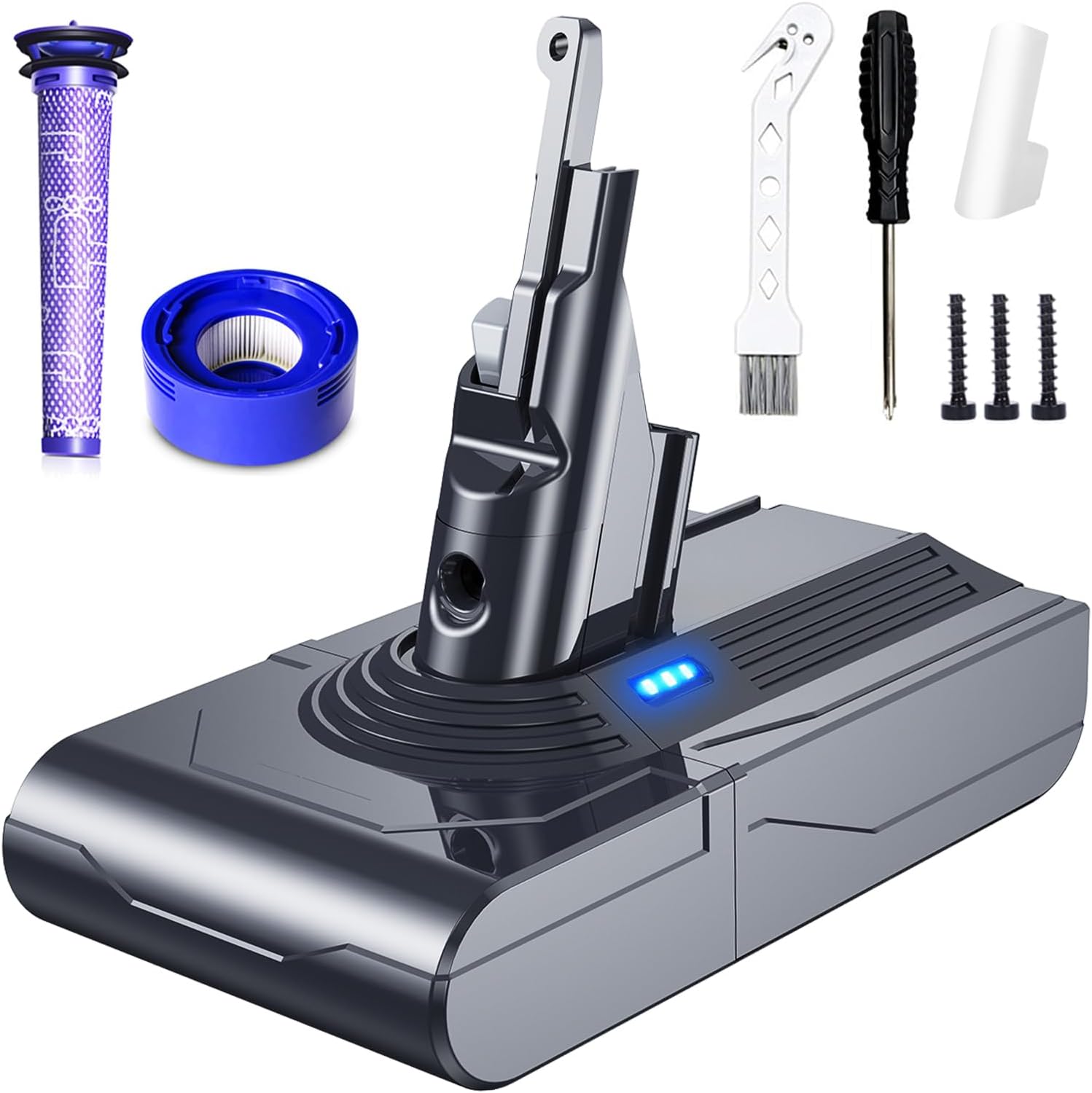 Dyson V7 batteria di ricambio per V7, Motorhead, Animal, Trigger
