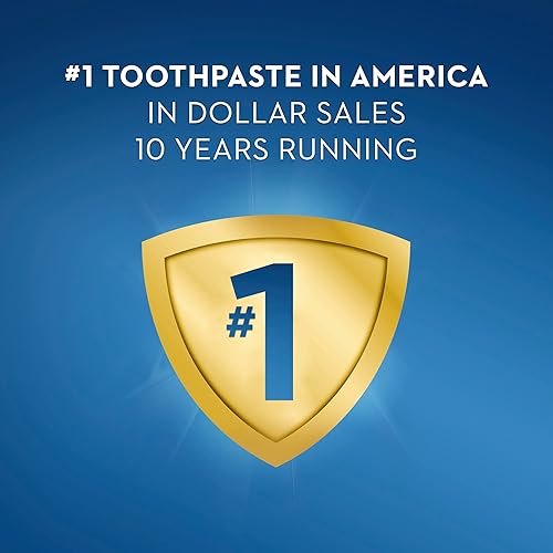 Miniatura 8 de Crest Pasta dental antisarro y anticaries con flúor, pasta regular, 2.4 onzas (paquete de 3)