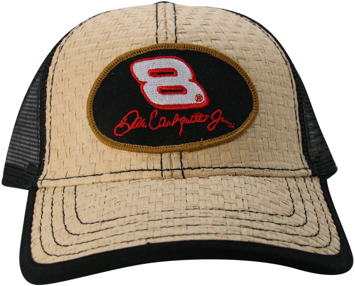 Dale Earnhardt Jr Vintage Straw Hat Cap