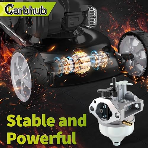 Miniatura 3 de Carbhub Carburador para Husqvarna 7021P HU700F 5521CM 961330007 para Ele ctrolux CH65Y21RDP CH65N21RH Cortacésped Carb
