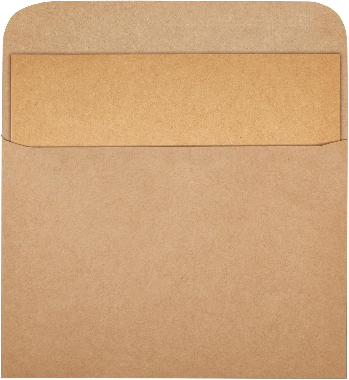 Blank Kraft Paper Cards & Envelopes - 4 x 6 in, 100-Pack - For Wedding Invitations & Birthday Greetings - DIY Card Making Supplies - Image 6