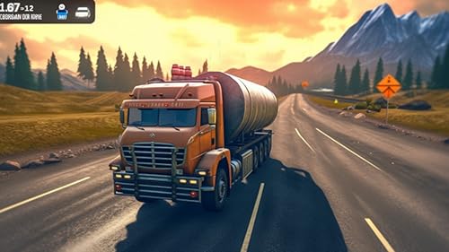 Oil Cargo Truck Transporter Offroad Driving Simulator 3D Games