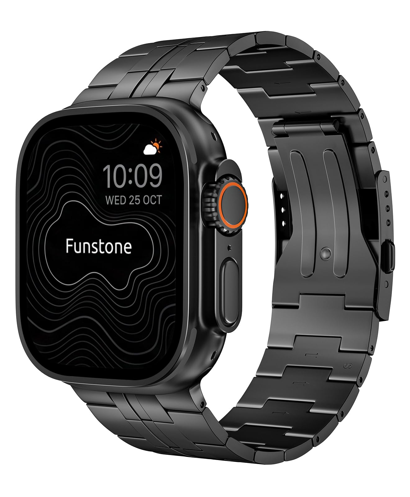 Titan Armband für Apple Watch Ultra 4/3/2/1 49mm & Series 12/11/10 46mm