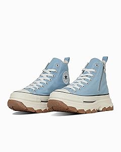 Amazon | [コンバース] スニーカー 厚底 ジップ オールスター