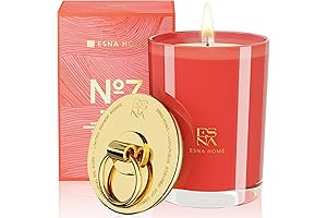 ESNA HOME Soy Candle with a Ring Inside