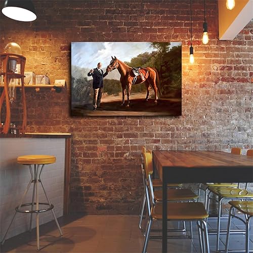 Miniatura 4 de Napoleon Tony Soprano - Pósteres de caballo con Pie-o-my Horse, lienzo estético moderno, arte de pared para el interior del hogar, pintura