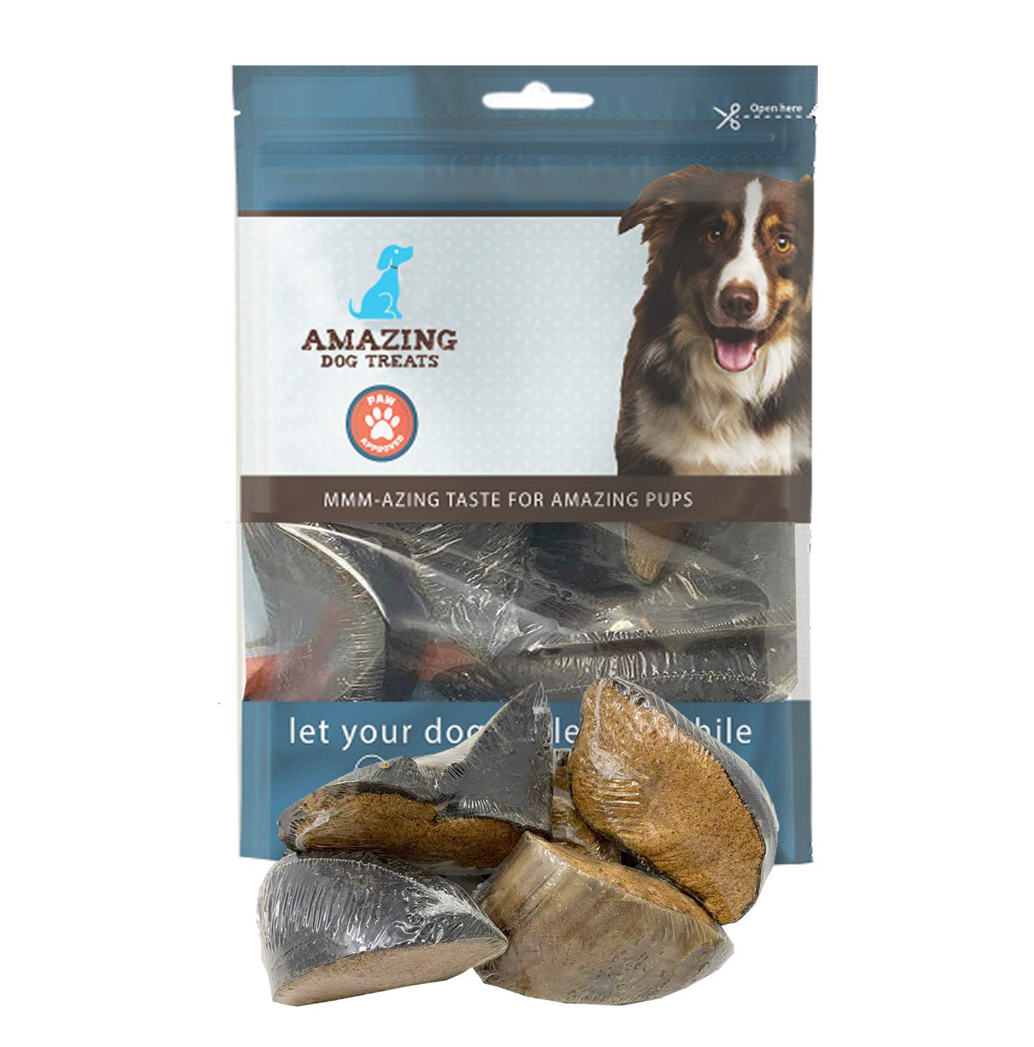 Buy Peanut Butter Stuffed Cow Hooves (10 Count) Filled Cow Hooves