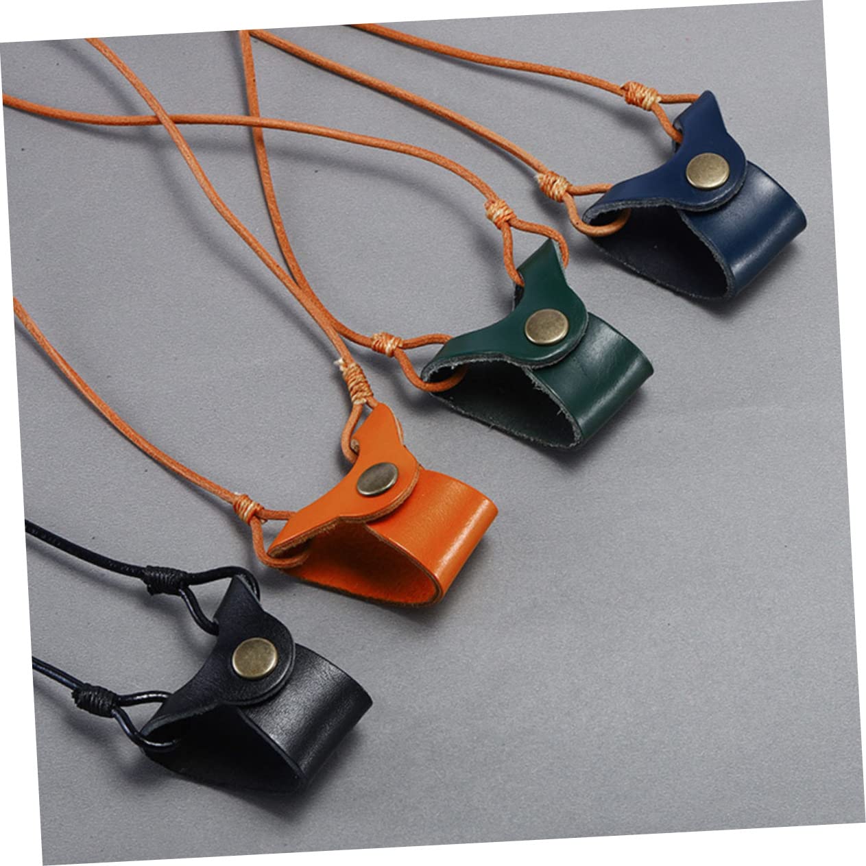 Hemobllo 5piezas Soporte De Gafas De Cuello De Piel Sintética Correa Para Gafas De Sol y Graduadas Accesorio De Moda Para Mujeres Sin Complicaciones