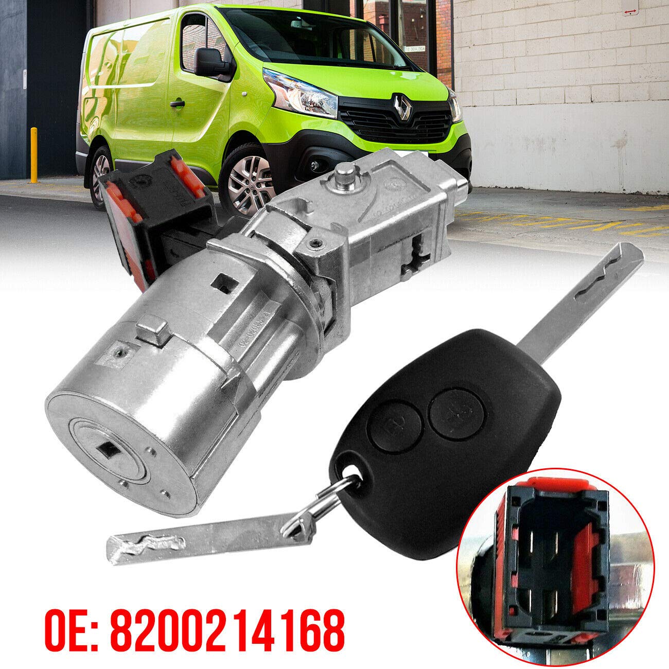 New Ignition Switch Lock Barrel Cylinder for Renault Clio MK III 05-8200214168