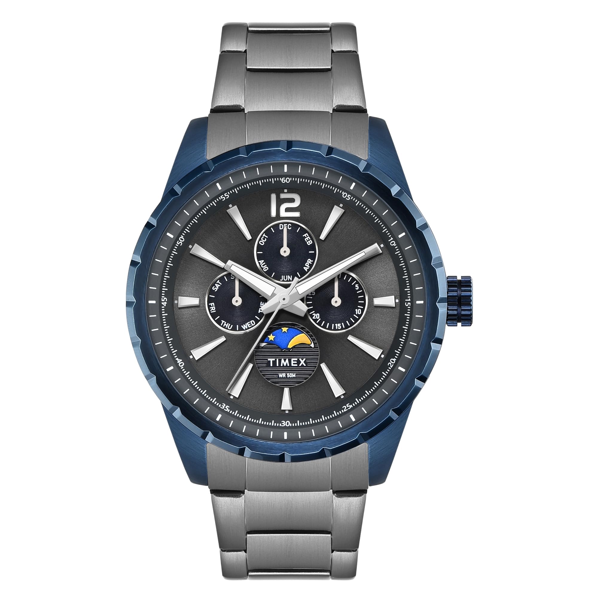timex Gunmetal Round Dial Analog Men's Watch - TWEG28502-picture-24