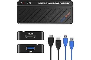 4K HDMI Video Capture Card - Perfect for Streaming 4K