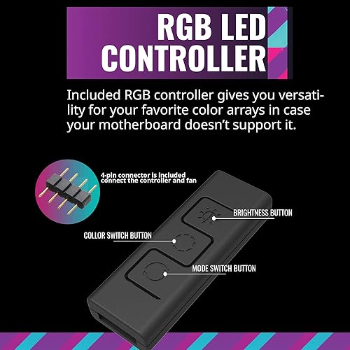 Miniatura 11 de Cooler Master MasterLiquid ML240L RGB V2, enfriador líquido de CPU y pasta térmica de rendimiento HTK, radiador de 240, doble flujo de SickleFlow de