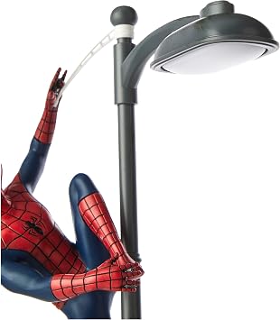 Paladone Spiderman Lamp, Spider Table Lamp Licensed Marvel Comics Merchandise