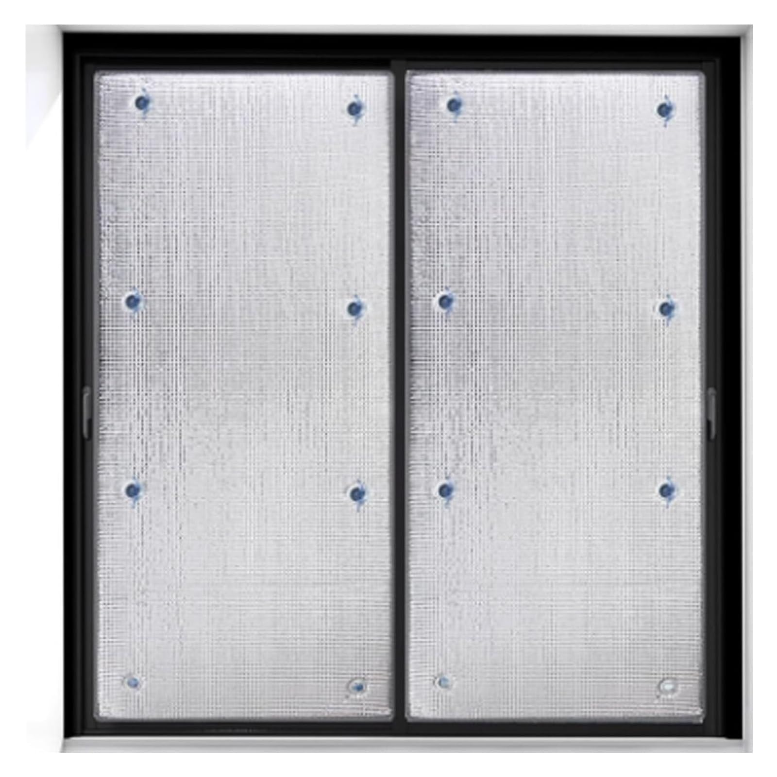 Película de Ventana Aislamiento térmico Papel Aluminio | Múltiples tamaños for la oficina en casa: película aislante térmica(75x200cm/30x79in)