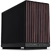 LIANLI Compact PC Case A3-mATX WD Wooden Front Panel 6.3 gal 26.3 L Compatible with Micro ATX/Mini-ITX Standards 14.2 inch 360 mm Radiator Compatible ATX/SFX/SFX-L Power Supply Compatible Japanese