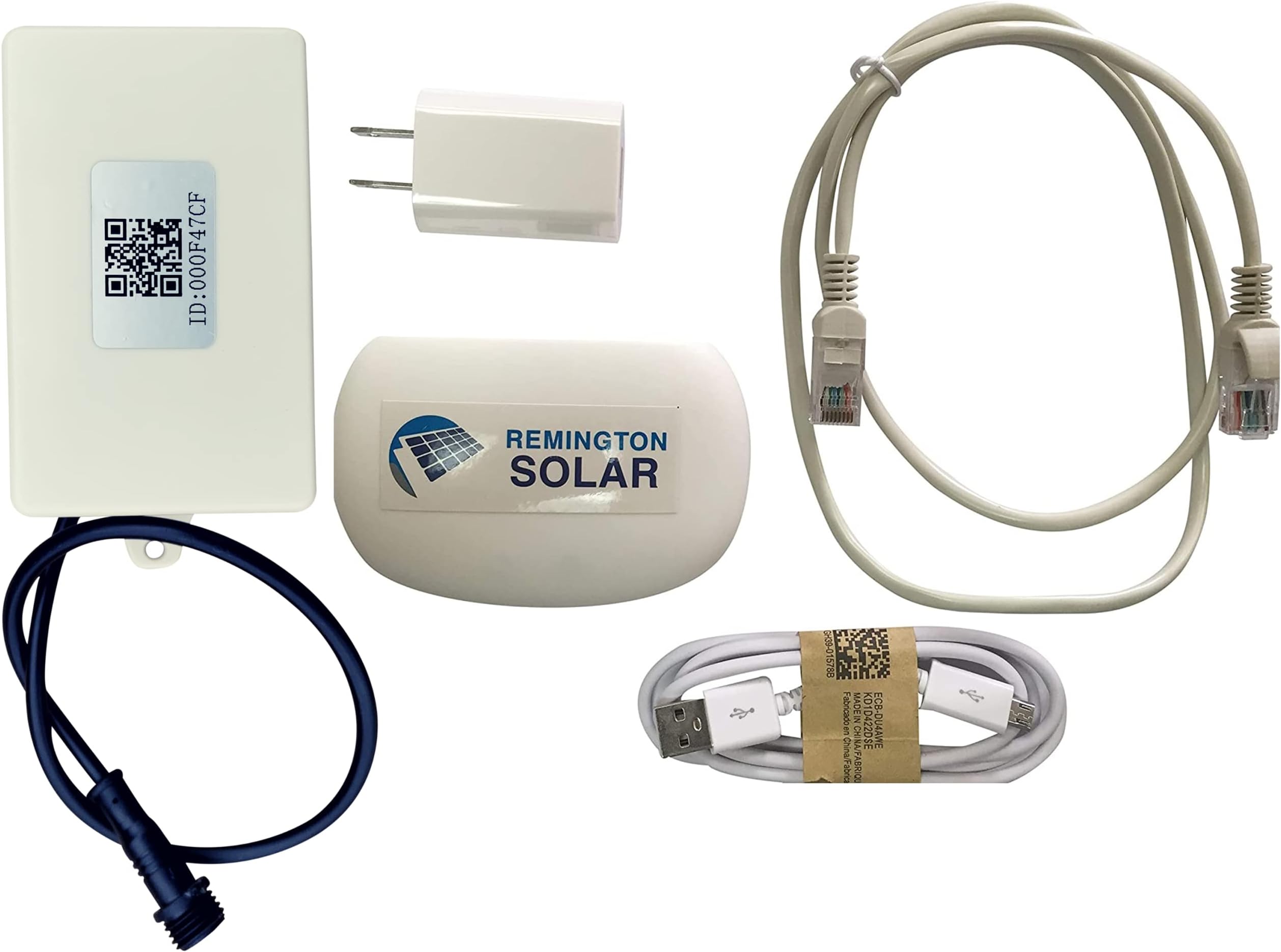 Attic Fan Wi-Fi Smart Thermostat and Humidistat Add-On – Only for Remington Solar Attic Fans - Advanced Technology Adapter with Smartphone Control - Change Temperature or Turn On/Off from Smartphone