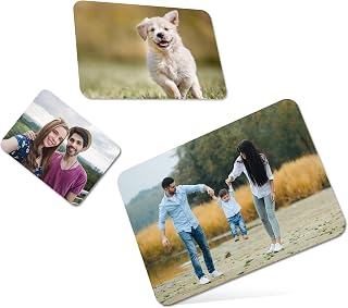 Custom Large Fridge Magnet - Upload Your Photo 3x4, 6x8, and 9x12 Inch - Photo for Refrigerator - Customizable Picture - Custom Fridge Magnet Photo - Customized Magnetic Pictures - Made in USA