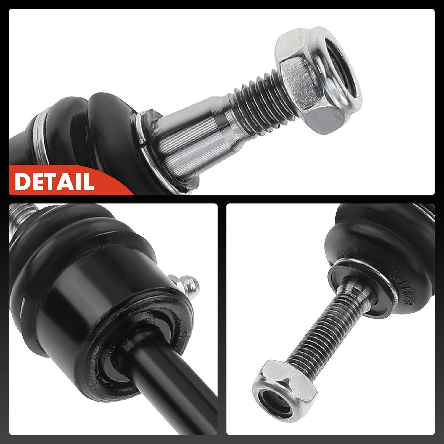 A-Premium Set of 4, Front & Rear Sway Bar Links Kit Stabilizer Bar Links, Compatible with Dodge Viper 1996-2006 & 2008-2010