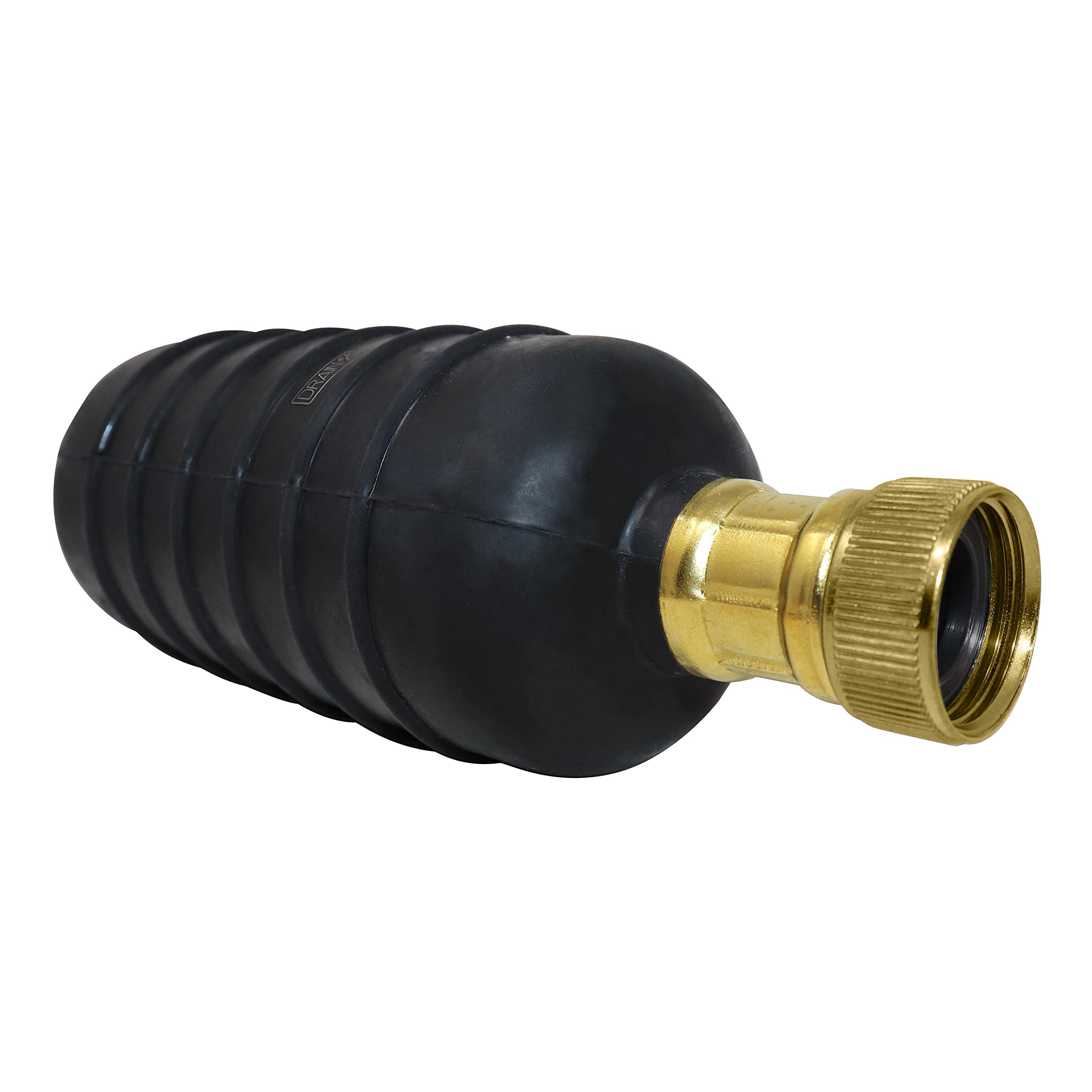 DrainX Hydro Pressure Drain Cleaning Bladder - Fits 4" to 6" Drain Pipes - Unclogs Stubborn Blockages in Bathroom Sinks, Shower Drains, Bathtubs, Plumbing Pipes