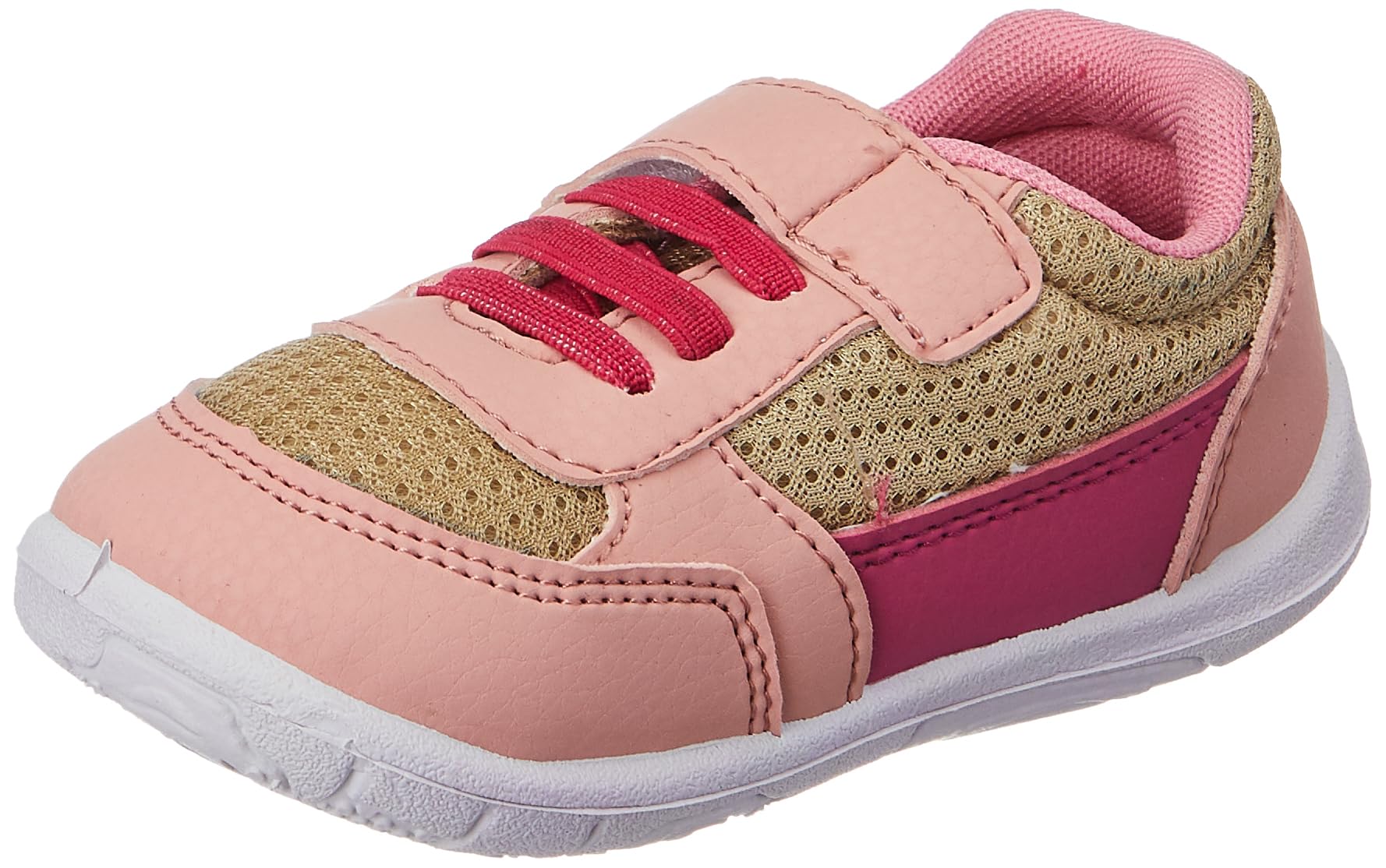 bubblegummers Infant Jack Baby Shoes (515012_Pink_8 UK)-picture-10