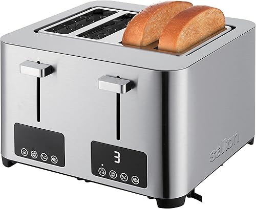 Miniatura 2 de Salton ET2084 Tostadora, acero inoxidable