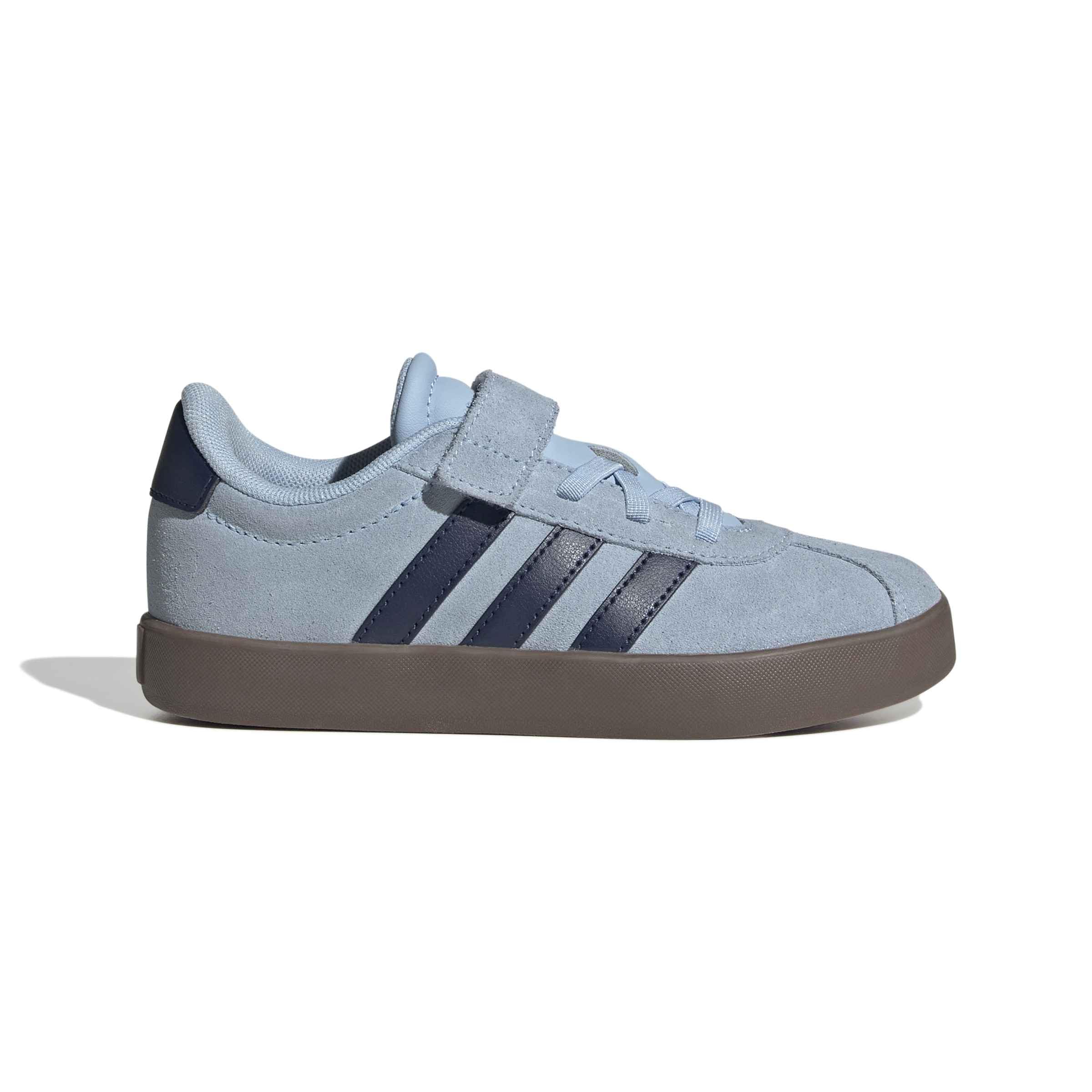 adidas Uniseks - dzieci Vl Court 3.0 Hook And Loop Kids Shoes, clear sky/night indigo/GUM5, 28 EU