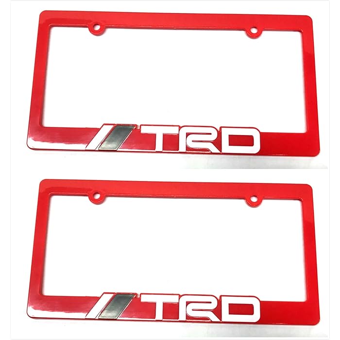 Buy Xitek TFTR 3D Emblem TRD Racing Development Sport License Plate