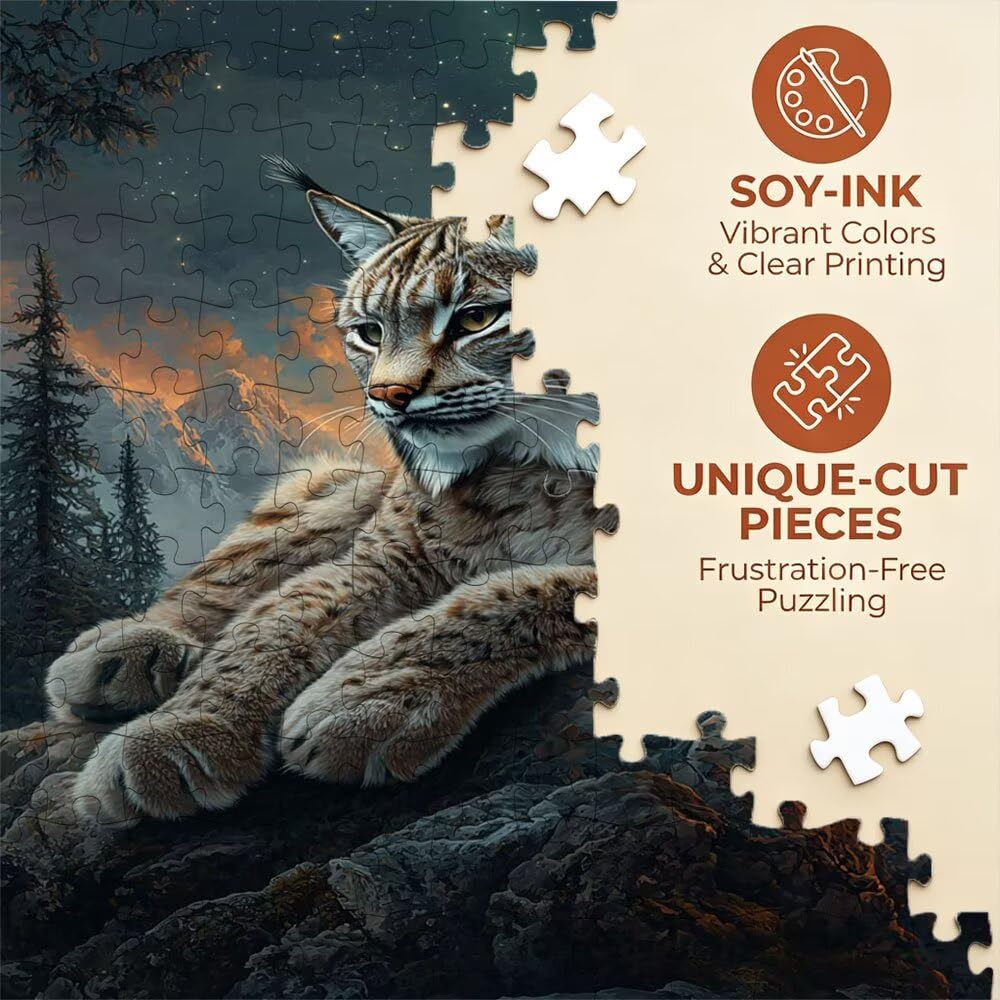 Katze Aurora Puzzle 6000 Teile, Klassische Puzzles, Geschicklichkeitsspiel Puzzle für Erwachsene, Puzzlespiele für Die Ganze Familie, Mit Schöner Verpackung, Dekoration Puzzles DX0YL3-637