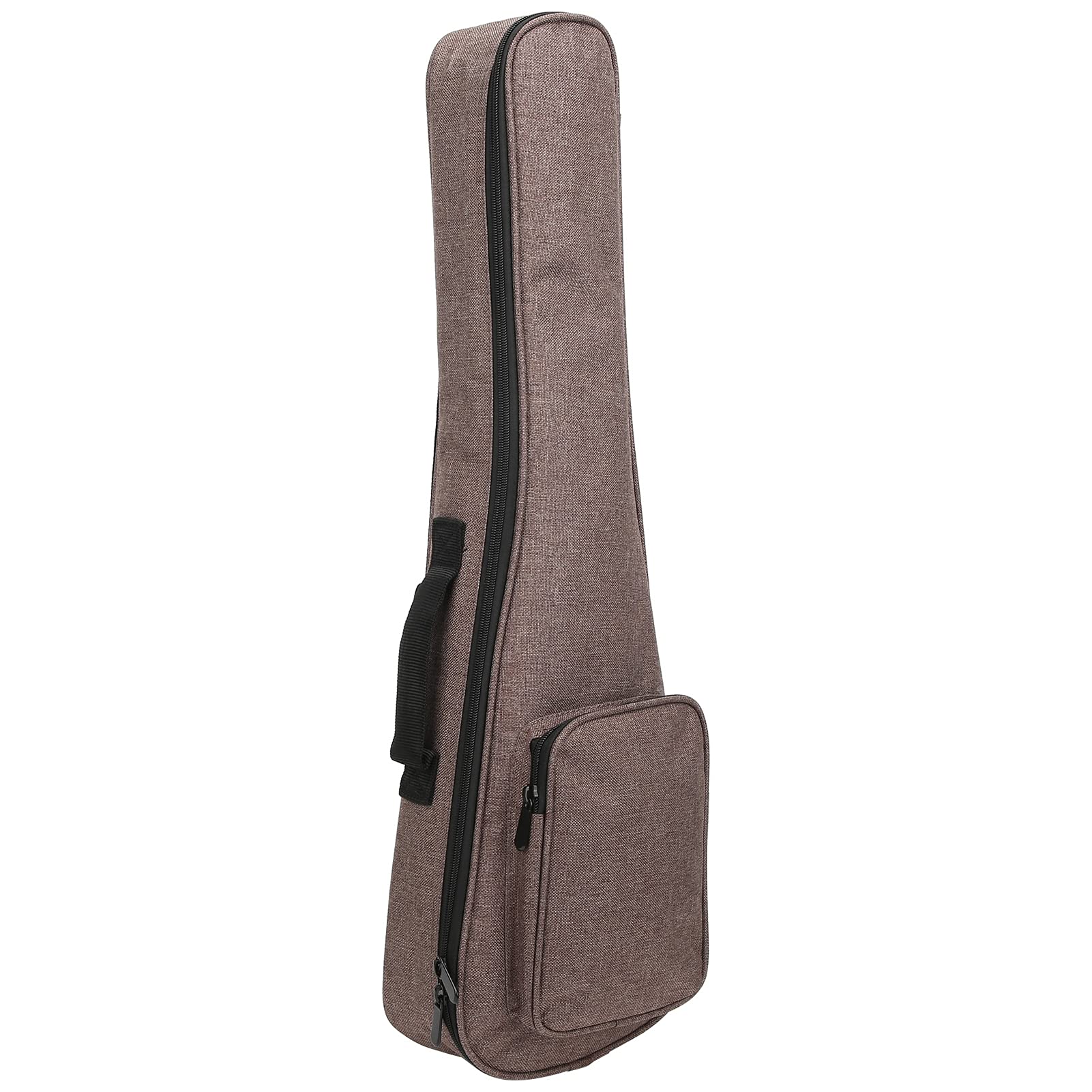 RiToEasysports Etui na Ukulele Nylonowy Podręczny Worek do Przechowywania z Podwójnym Zamkiem z pianką o Grubości 10 Mm na Koncert Sopranowy Tenorowy Ukelele Początkujący Dorosły (26 cali)