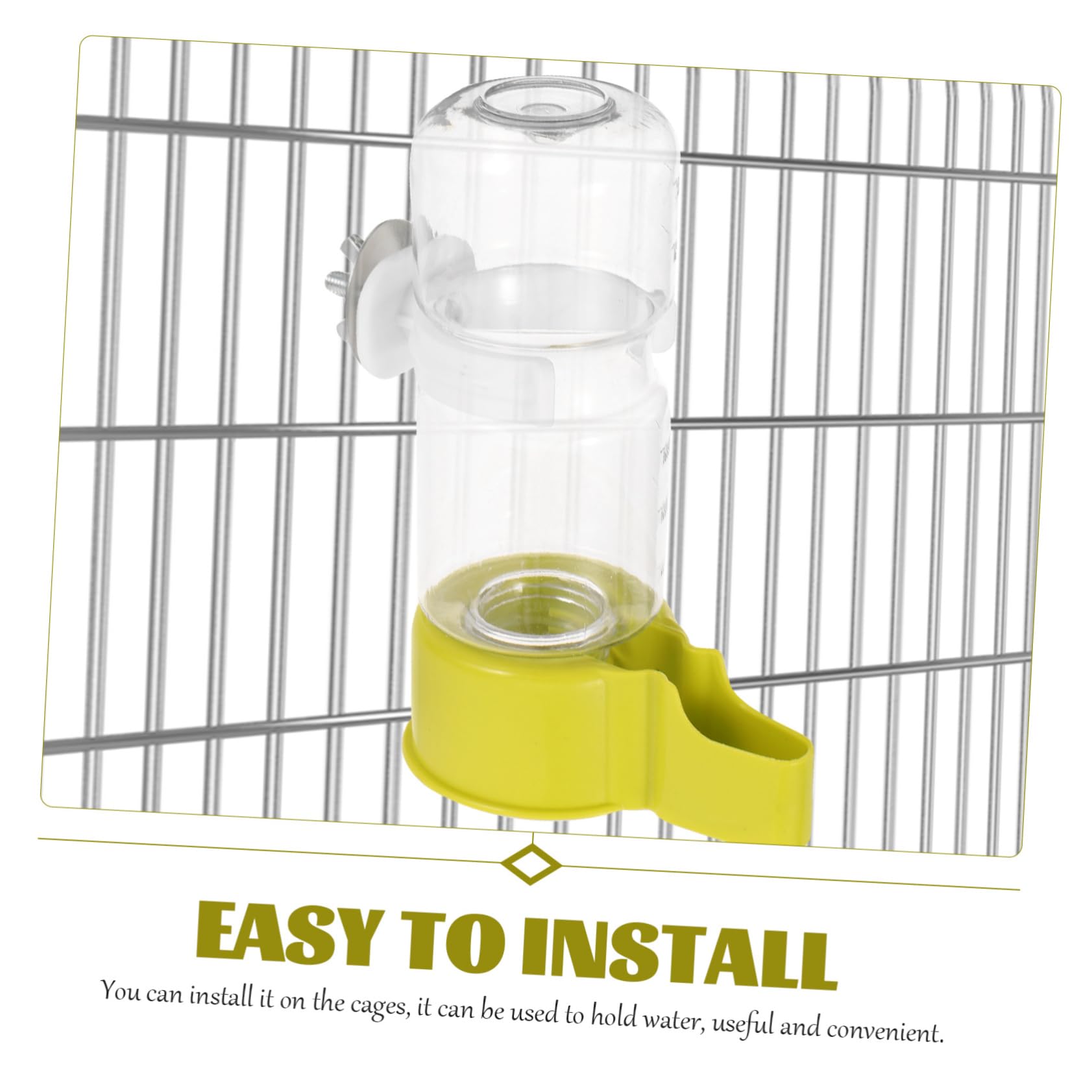 10 Bebederos Automáticos Milisten Para Aves - Dispensador De Agua Para Codornices Y Pájaros Pequeños, Práctico