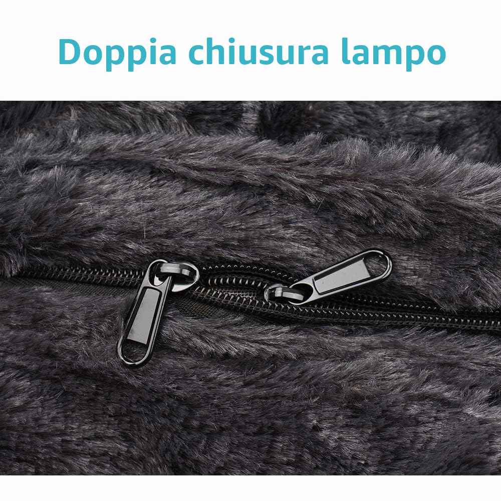 Leepesx Casa Spugna Letto Pouf Copertura della Sedia Doppia Balcone Grande Divano Rotondo Morbido Rivestimento Senza Riempimenti