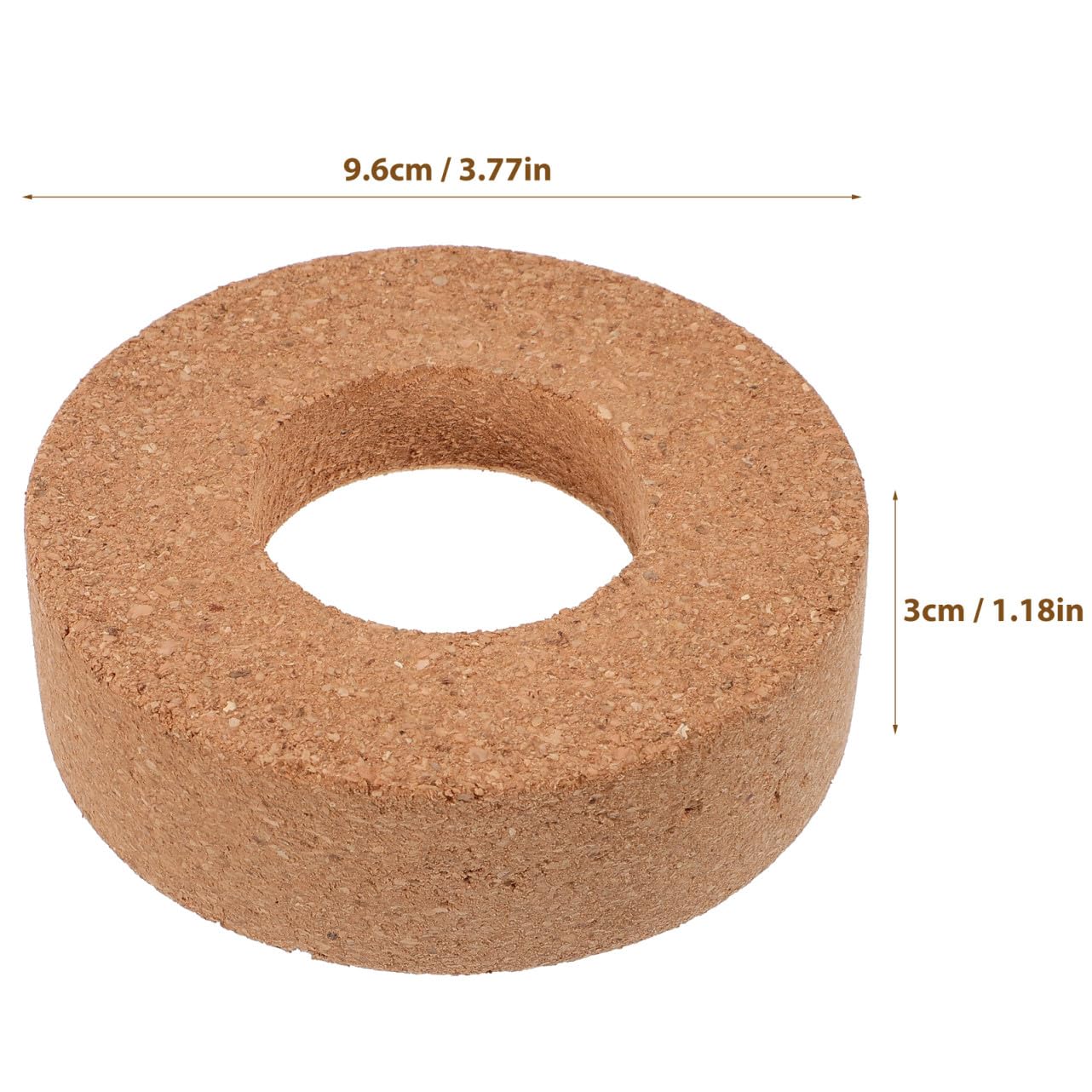 MAGICLULU Support En Liège Pour Flacon à Fond Rond 100 Mm Porte-bouchon De Flacon De Laboratoire 150-250 Ml Accessoire Résistant Haute Température Pour Usage En Laboratoire
