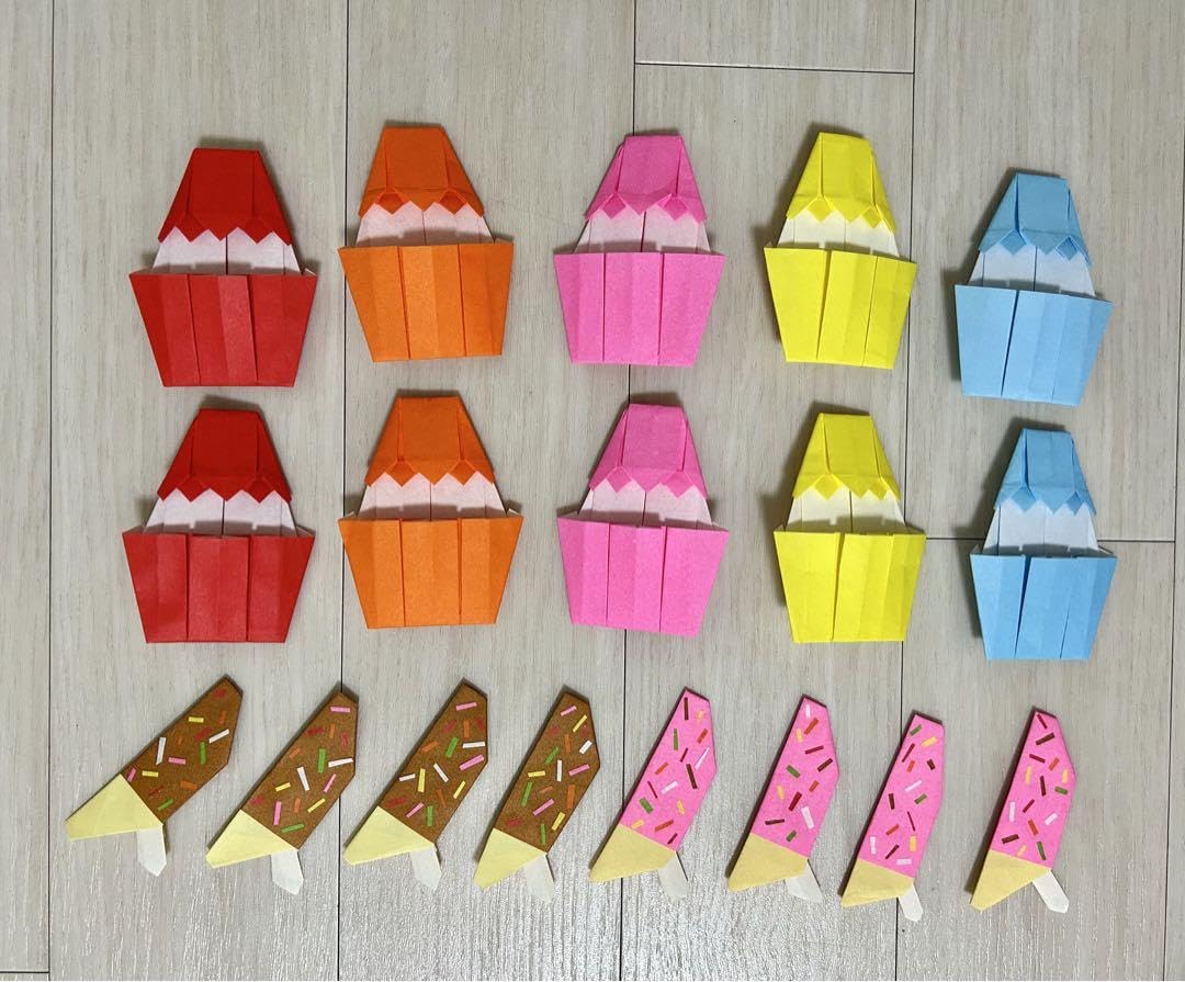 Amazon.co.jp: ハンドクラフト 8月 お祭り 屋台 かき氷 チョコ