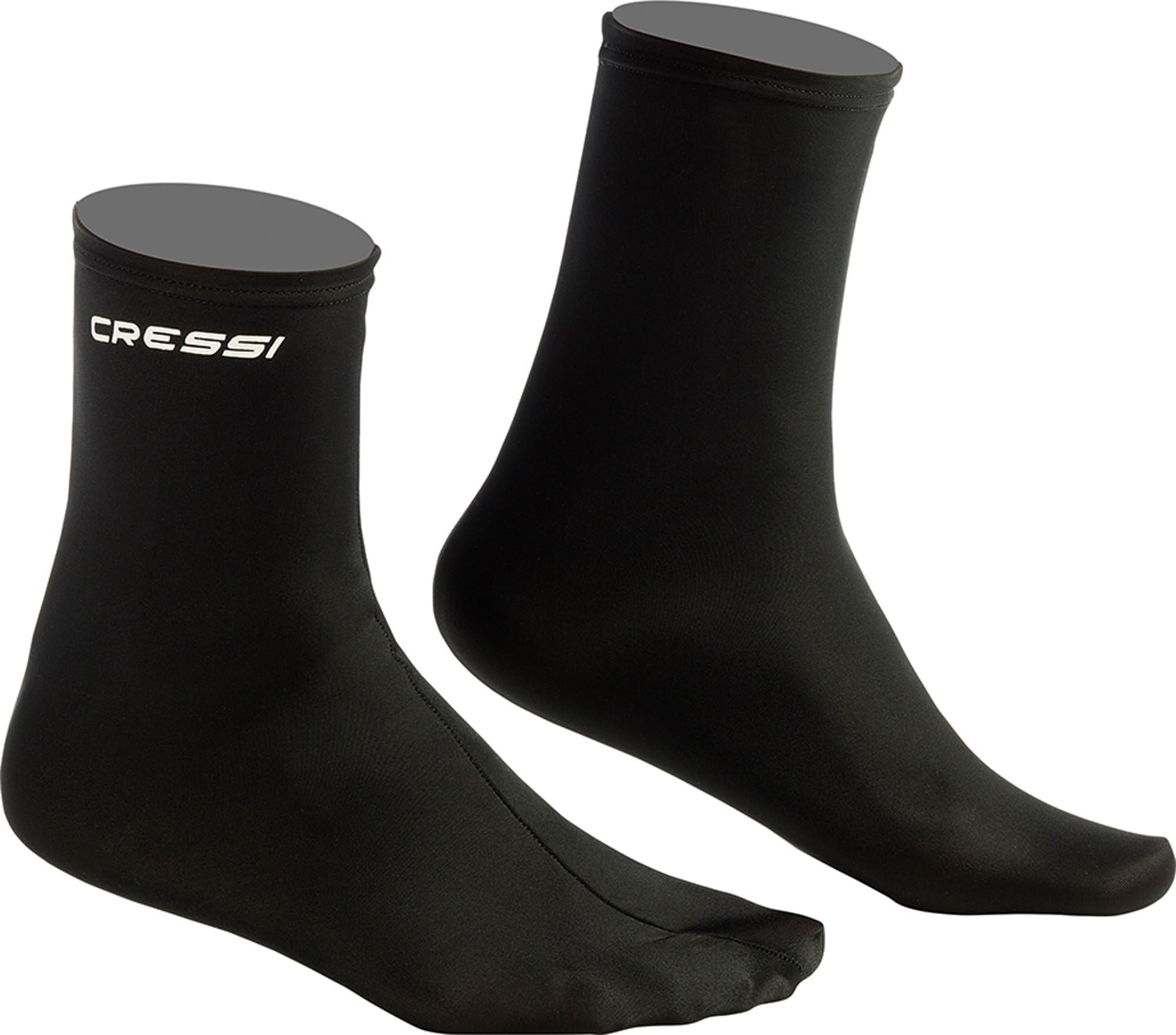 Cressi Elastic Water Sport Adult Socks for Snorkeling, Scuba Diving and Water Activities