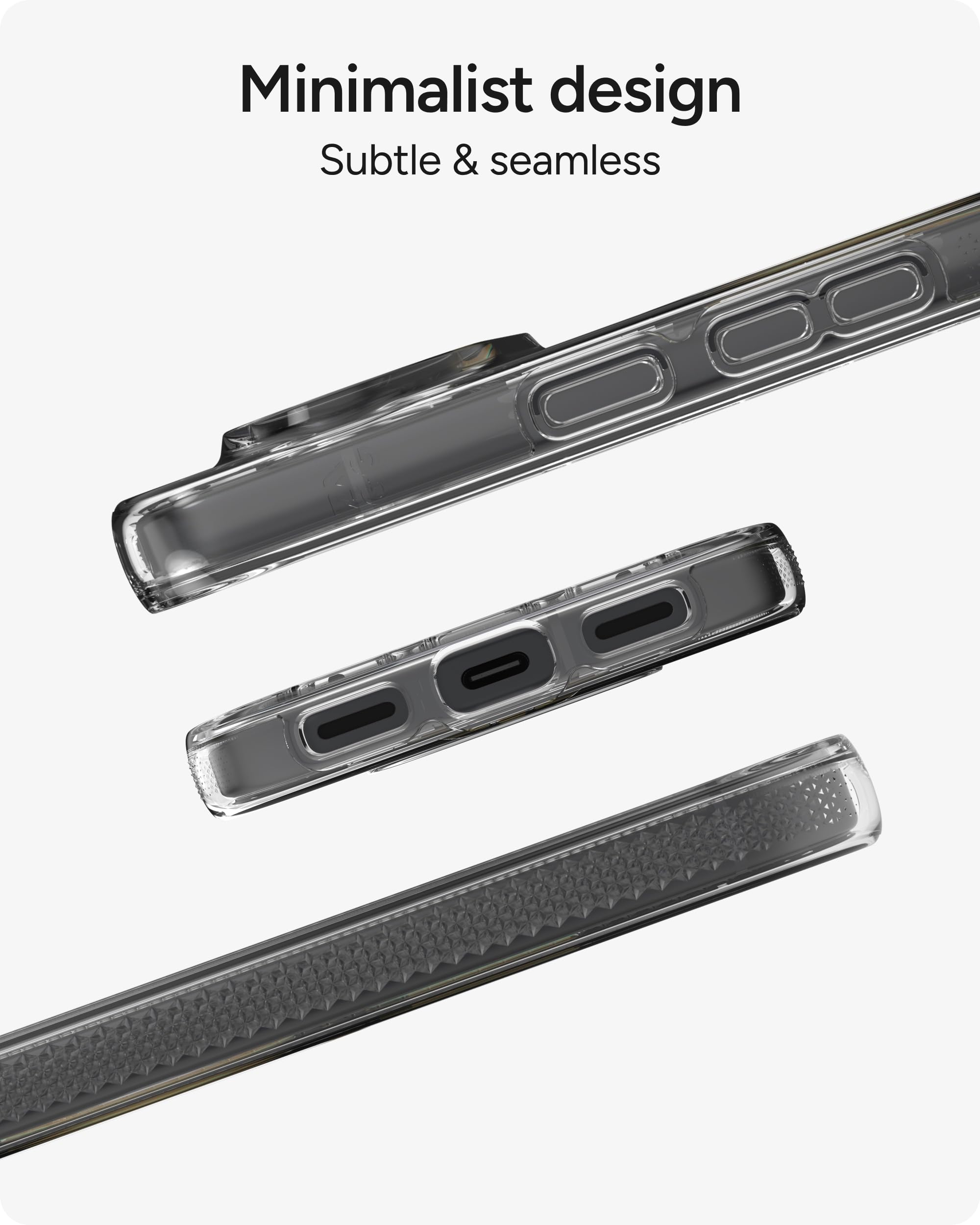ZAGG Crystal Palace Snap Custodia Google Pixel 11 Pro XL, trasparente | Protezione contro le cadute di grado militare da 4 m, cover magnetica trasparente, rinforzata con grafite, anti-ingiallimento