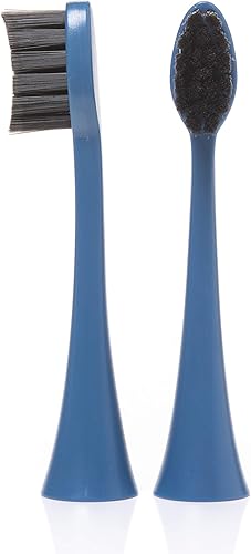 Miniatura 1 de Boka - Cabezales de repuesto para cepillo de dientes eléctrico sónico 2 cabezales acabado azul
