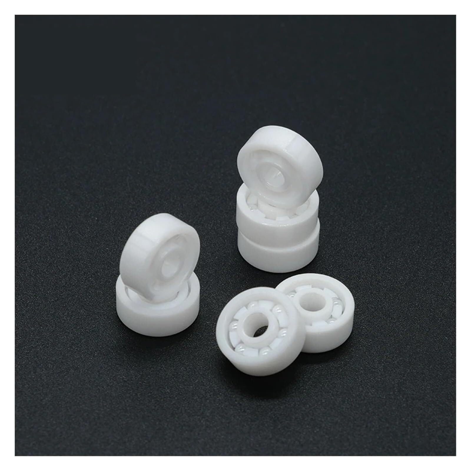 Gqnblvhzupdm One Color Industrial Shaft Bearings, 1Pcs Mr63 Full Ceramic Bearing 3X6x2.5 Mm Abec-9 Zro2 Zirconia For Fishing Reel Lucky