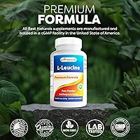 Vista 5 de Best Naturals L-Leucina Polvo Puro 8 OZ