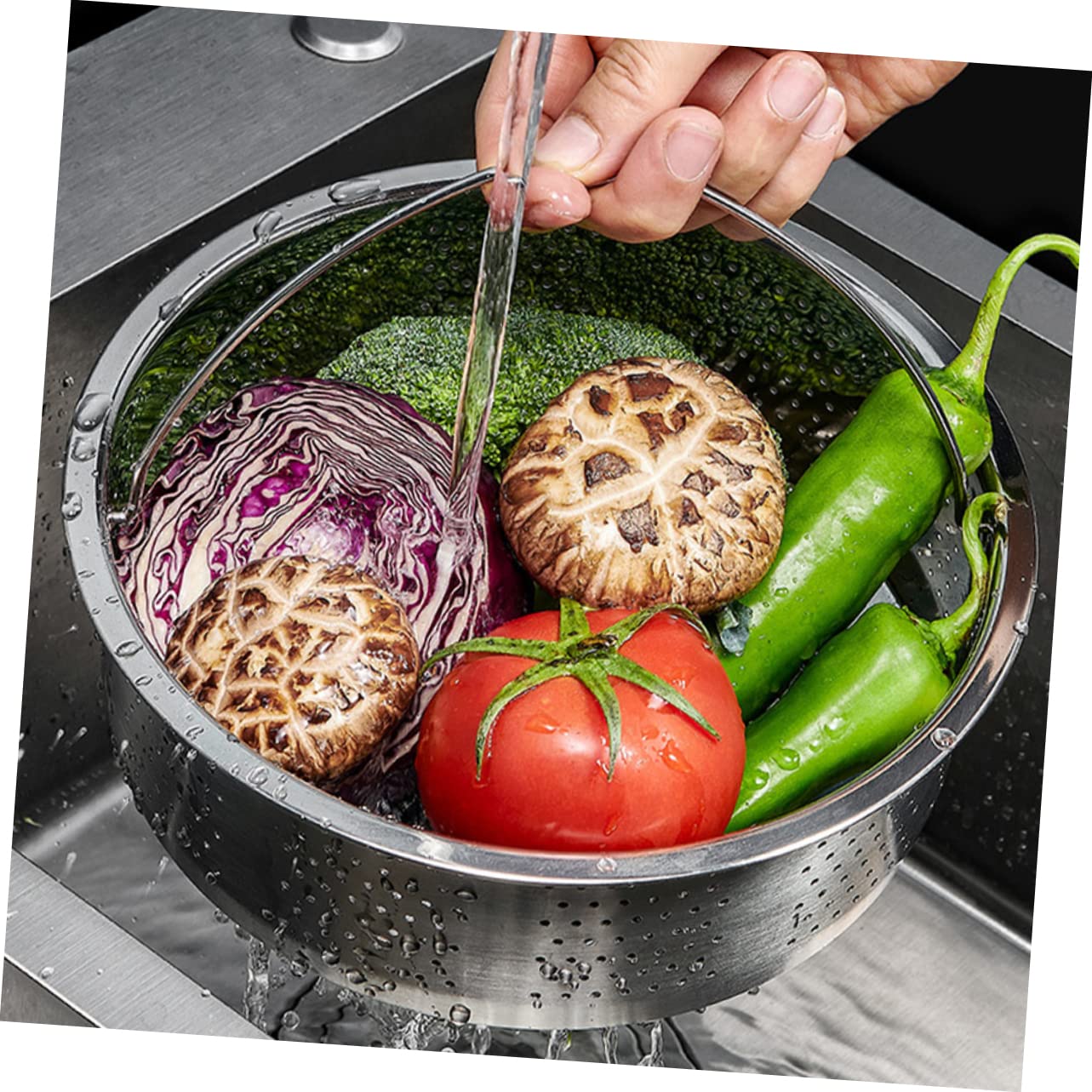 Insert Vapeur En Acier Inoxydable 304 - Pour Casserole Ou Autocuiseur - Diamètre 14 à 24 Cm - Lavable Au Lave-vaisselle