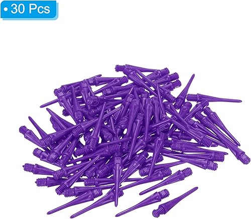 Miniatura 3 de PATIKIL Puntas de dardos de plástico, 2BA hilo suave de reemplazo de dardos de punta de plástico de punta suave accesorios de dardo