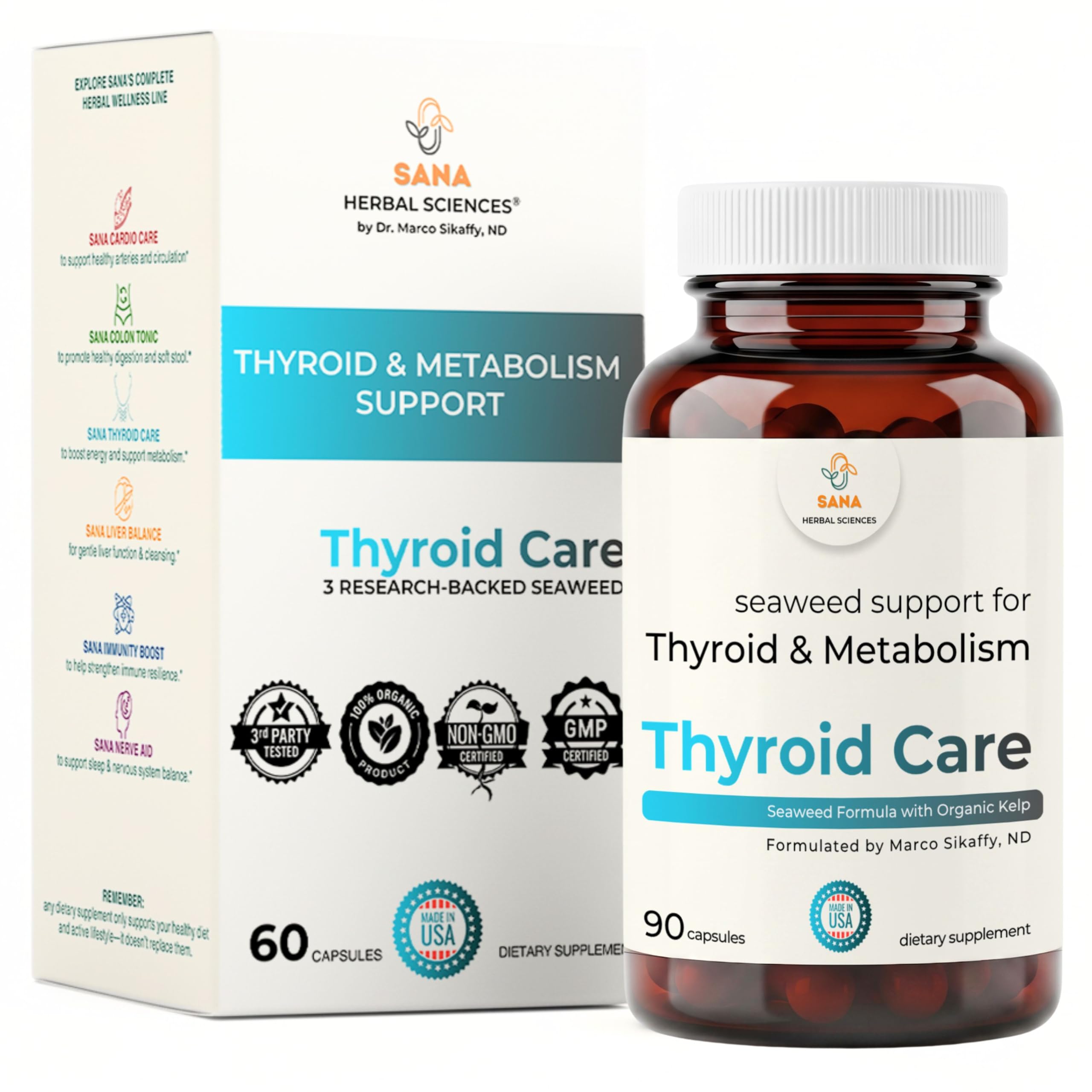Thyroid Care | Organic Seaweed Formula