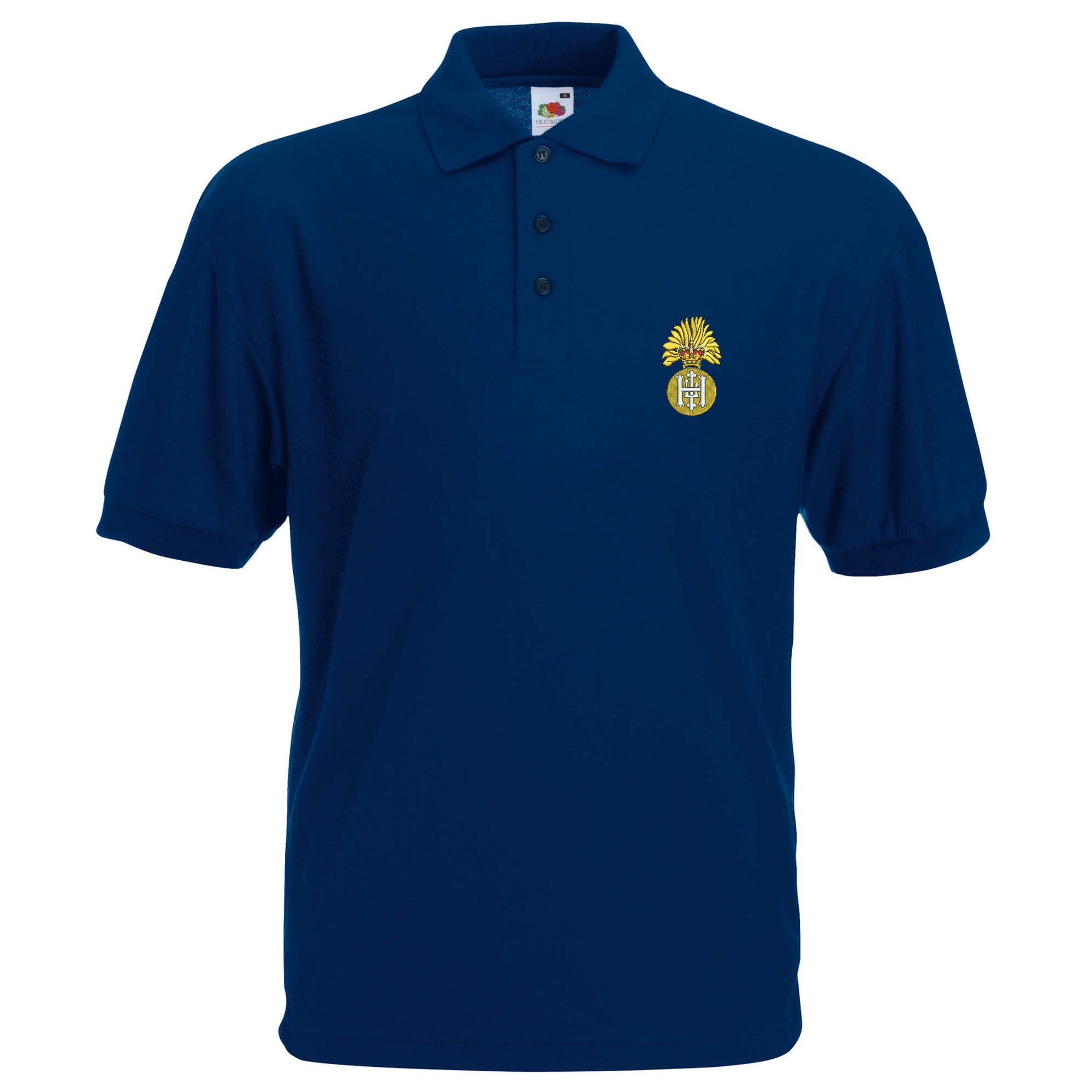 Pineapple Joe's Royal Highland Fusiliers Embroidered Polo - Navy - X Large