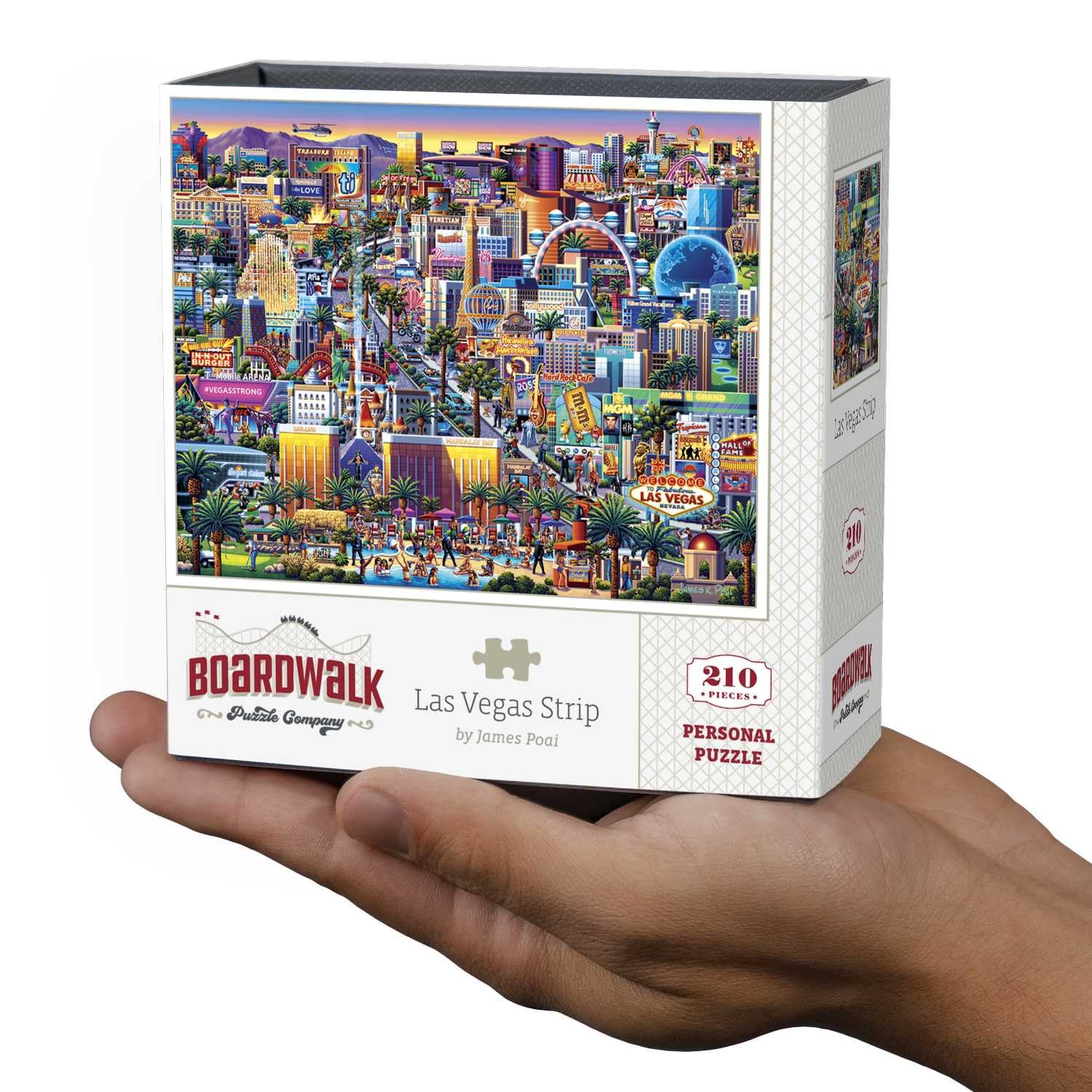Las Vegas Strip by Boardwalk - Personal Puzzle - 210 Piece